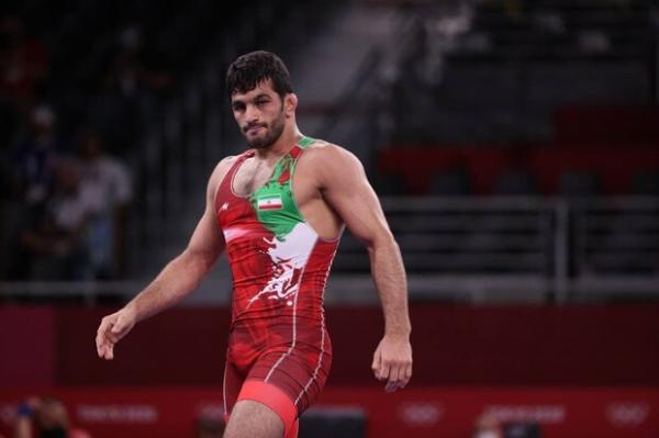 حسن یزدانی کاپیتان تیم کشتی ایران در رقابتهای جهانی
