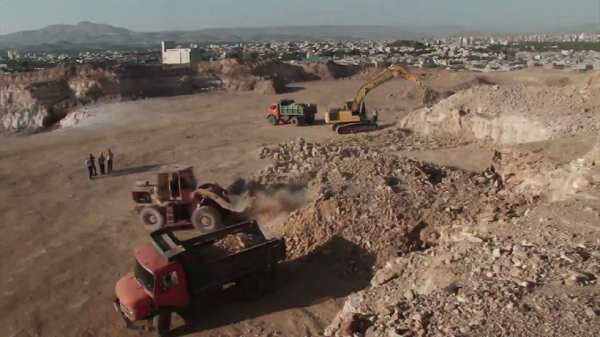 سنجان مراغه قدیمی ترین معدن سنگ لاشه در آذربایجان شرقی
